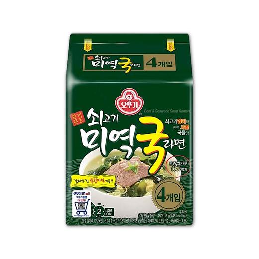  【4멀티】오뚜기 미역국라면115g*4 商品图0