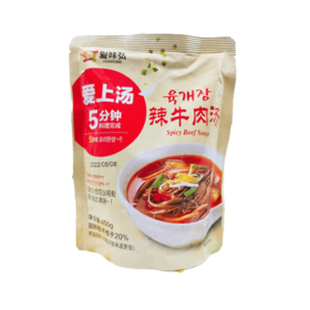 爱味弘 辣牛肉汤中国产450g【中】 