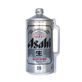 日本进口朝日ASAHI超爽啤酒精酿生啤2L大桶装