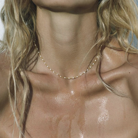 订购7周到｜Maggoosh-Rainbows-白色珐琅 项链［希腊设计师］