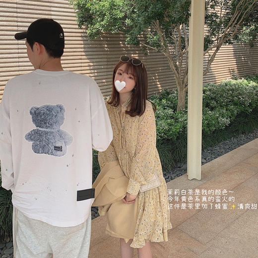 【金蘑菇菇四月繁花】多版本！清丽碎花裙组法式波点连衣裙渡假裙 商品图2