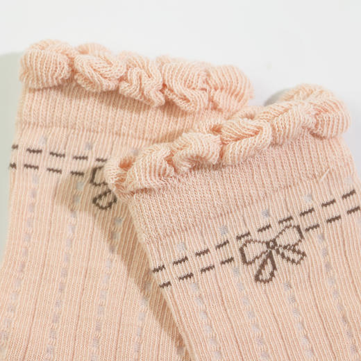 【2双装 6双6折】童丨夏季新款儿童花边袜子夏季薄袜儿童公主袜宝宝袜【2213217】 商品图3