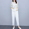 印花套装女夏季2022新款时尚休闲洋气两件套 RWQ1232 商品缩略图2
