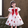 DY-HF9910女童裙夏季新款童裙韩版裙子童装儿童纱裙女孩碎花网纱连衣裙 商品缩略图0