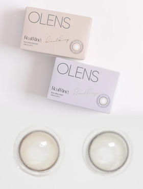 【月抛】 olens realring氧气系列 灰色 棕色小直径丨微增大【14.0mm一盒2片】