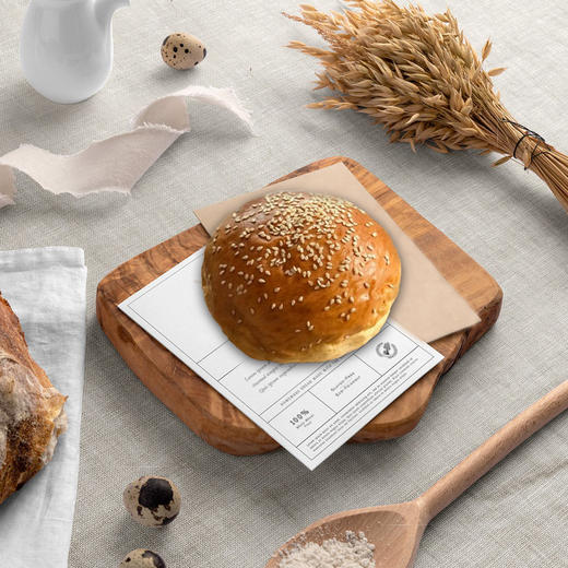 515汉堡面包 Burger Bun 80g/pcs  做汉堡最好吃的包 商品图2