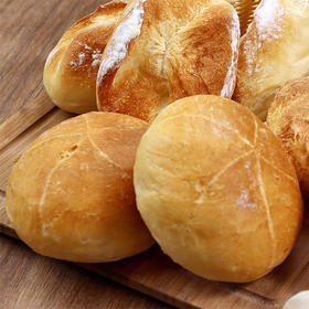 402皇帝小面包 早餐包 2 pcs Kaiser Roll 50g无糖
