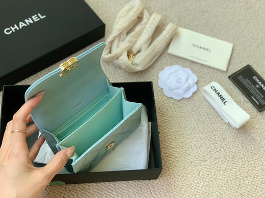 清仓，香奈儿小废包，原单，少量！全新配礼盒，尺寸9.5x13x6cm 商品图7