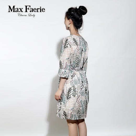 MH2L196麦克斯菲瑞印花连衣裙 商品图4