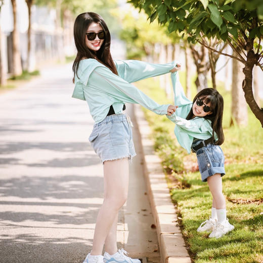 i-baby儿童防晒衣男童 宝宝皮肤衣女童防晒服超薄透气防紫外线亲子 商品图1