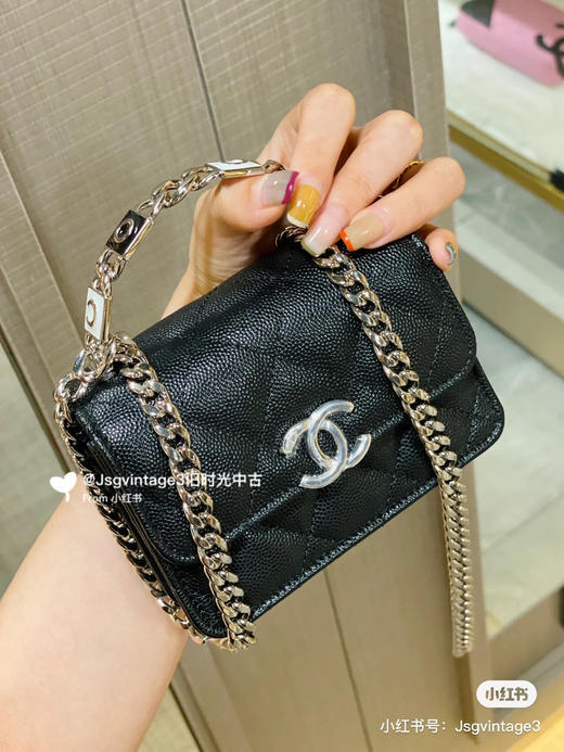 清仓，香奈儿小废包，原单，少量！全新配礼盒，尺寸9.5x13x6cm 商品图11