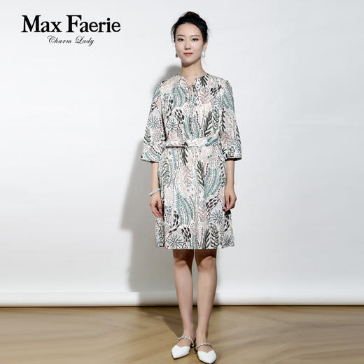 MH2L196麦克斯菲瑞印花连衣裙 商品图1