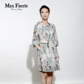 MH2L196麦克斯菲瑞印花连衣裙