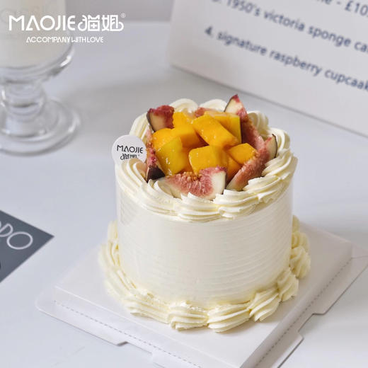 全芒果蛋糕（图片4寸效果）s（水果应季搭配） 商品图0