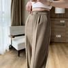 2022夏季新款直筒小脚九分薄款冰丝休闲裤 YX2325 商品缩略图3