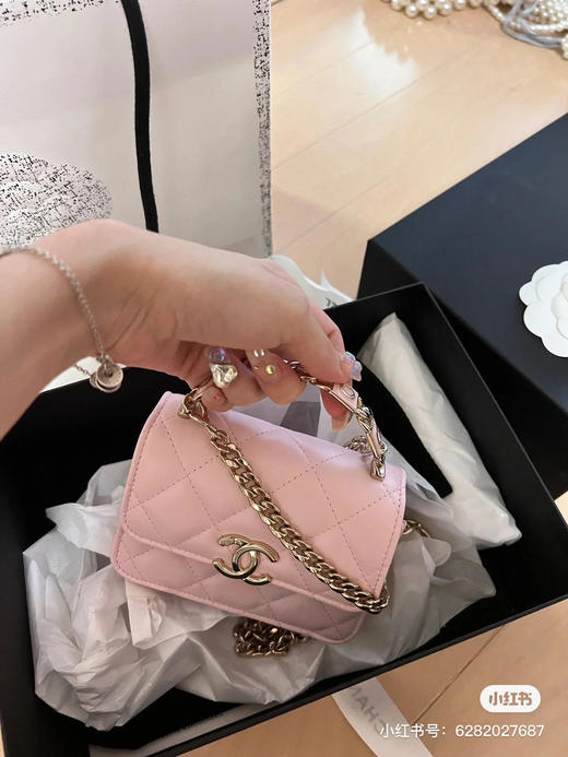 清仓，香奈儿小废包，原单，少量！全新配礼盒，尺寸9.5x13x6cm 商品图10