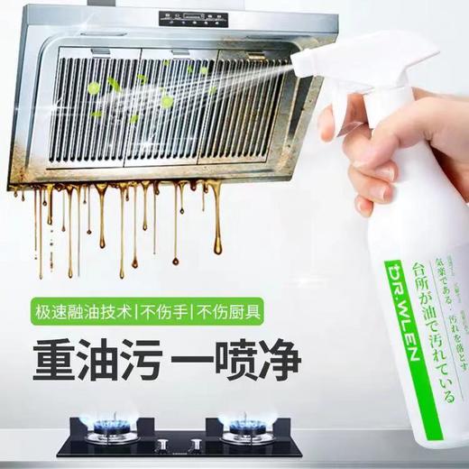 【油污届的扛把子】迪王油污净重油污一喷净一喷一抹快速去油污油渍温和安全清香不刺鼻 商品图0