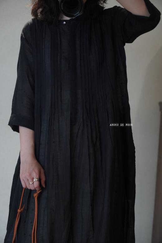 Khadi&co黑色波点连衣裙 商品图2