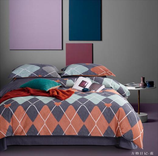 全棉陶瓷磨毛四件套 商品图3