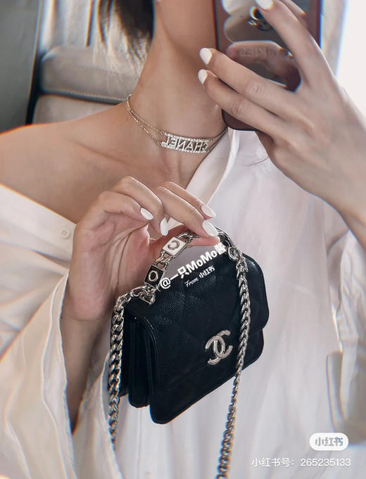 清仓，香奈儿小废包，原单，少量！全新配礼盒，尺寸9.5x13x6cm 商品图14