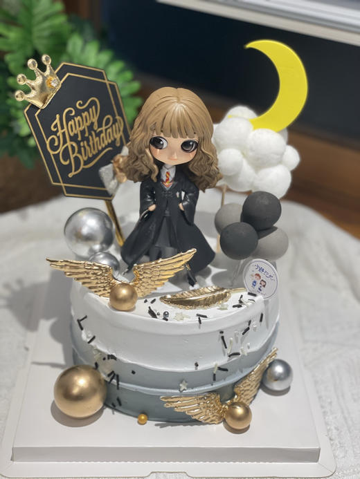 哈利波特魔法学院奶油蛋糕 下单前请仔细阅读商品详情 商品图1