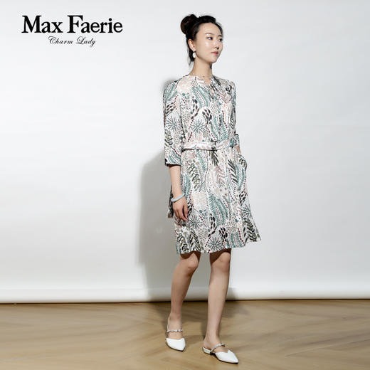 MH2L196麦克斯菲瑞印花连衣裙 商品图3
