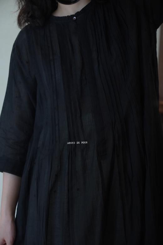 Khadi&co黑色波点连衣裙 商品图1