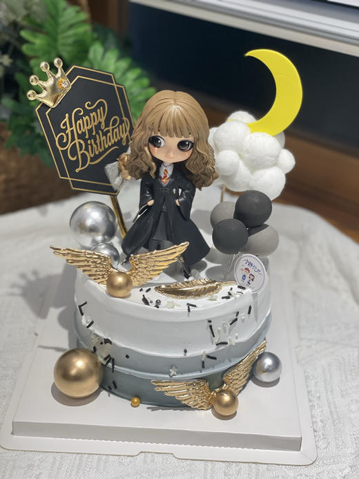 哈利波特魔法学院奶油蛋糕 下单前请仔细阅读商品详情 商品图0