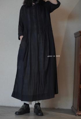 Khadi&co黑色波点连衣裙