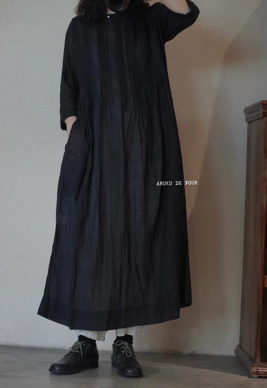 Khadi&co黑色波点连衣裙 商品图0