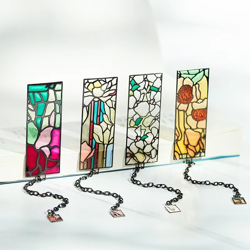大都会艺术博物馆---Tiffany系列金属镶嵌透明书签#此商品参加第十一届北京惠民文化消费季