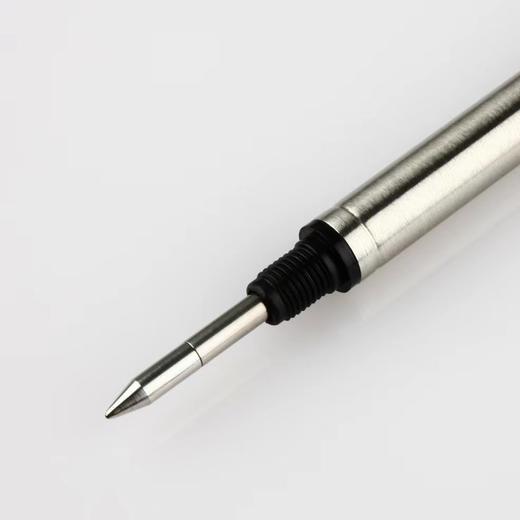 pimio毕加索宝珠笔芯原装签字笔签名笔签单笔笔芯替芯 螺旋式螺纹笔芯纯黑0.5mm 商品图4