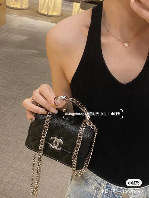 清仓，香奈儿小废包，原单，少量！全新配礼盒，尺寸9.5x13x6cm 商品图10