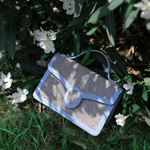 【品牌优选】饮水鸟 非遗夏布牛皮包 商品图10