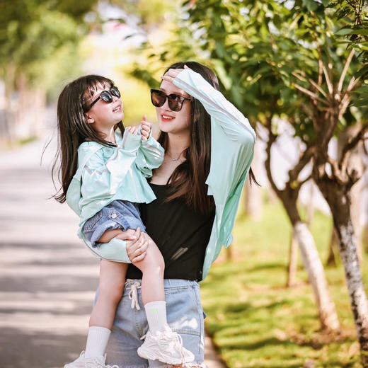 i-baby儿童防晒衣男童 宝宝皮肤衣女童防晒服超薄透气防紫外线亲子 商品图0