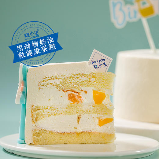 新品【小王子奇遇记】芒果鲜奶蛋糕，小王子奇遇了云朵、热气球、大风车…（福州） 商品图1