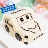 小汽车鲜奶蛋糕-别具一格的立体造型，黑白的配色就是酷（福州） 商品缩略图0