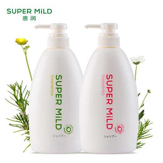 惠润 SUPER MiLD绿野鲜花洗发水600ML 商品图0