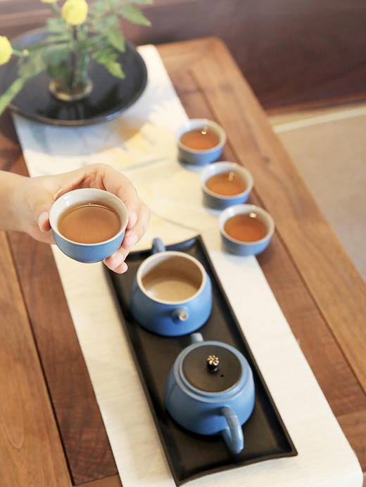 【LOHAS陆宝】福虎临门茶组-经典蓝 商品图1