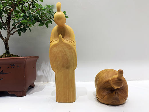 礼佛°黄杨木摆件 商品图1