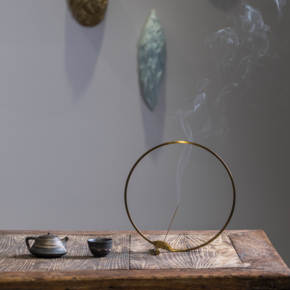 晓月香插 简洁 意境悠远 礼品