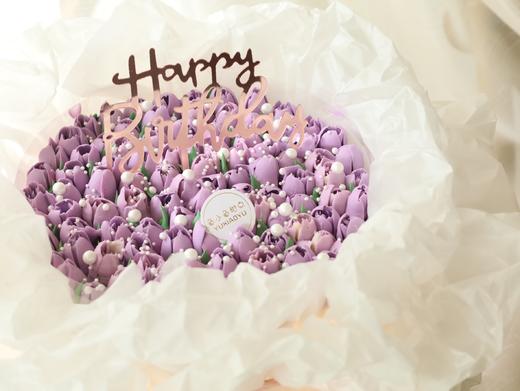 紫色系花束蛋糕 商品图8