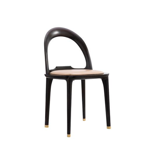 怀山靠背椅 曲弧 商品图4