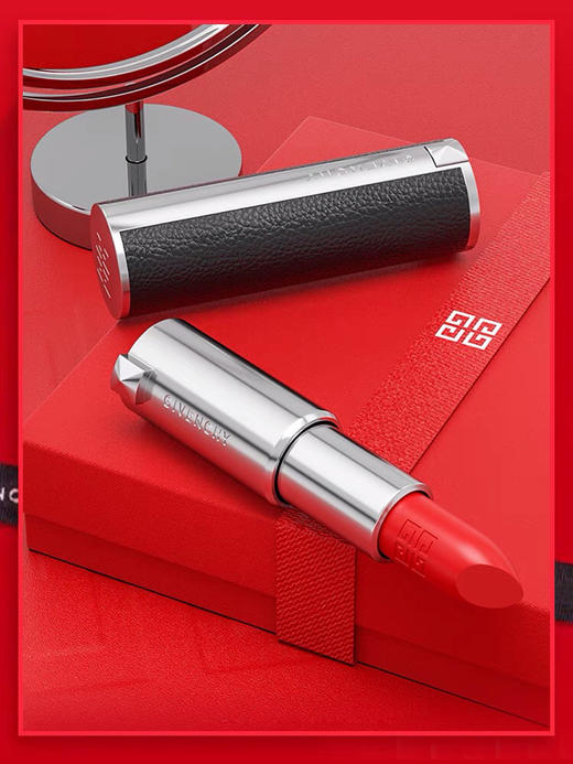 【海关保税直发】GIVENCHY纪梵希小羊皮口红半哑光唇膏 333#306#N37#红丝绒-会员5折 商品图3