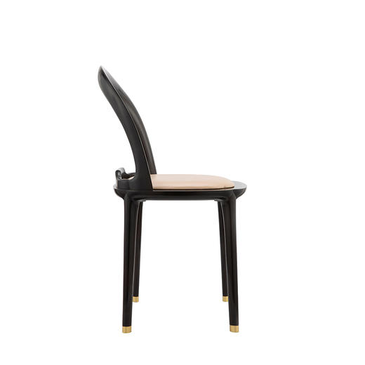 怀山靠背椅 曲弧 商品图3