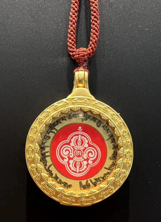 配包金嘎乌盒  法王如意宝嘎乌盒 商品图2