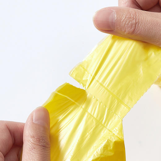 齐心 L107Y 加厚背心型垃圾袋30个装45*60cm 商品图1