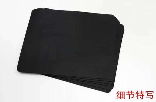 鼠标垫薄款小号不锁边220*180mm黑色1张 商品图1