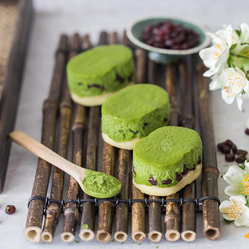 烤爱·主推款·半熟芝士系列·抹茶半熟芝士·抹茶·下午茶 全国配送（偏远地区除外） 商品图0