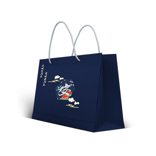 HELLO KOMA   骨瓷6件套金边防烫6碗  花开富贵骨瓷套装  KL-003  6碗，6筷 商品图2